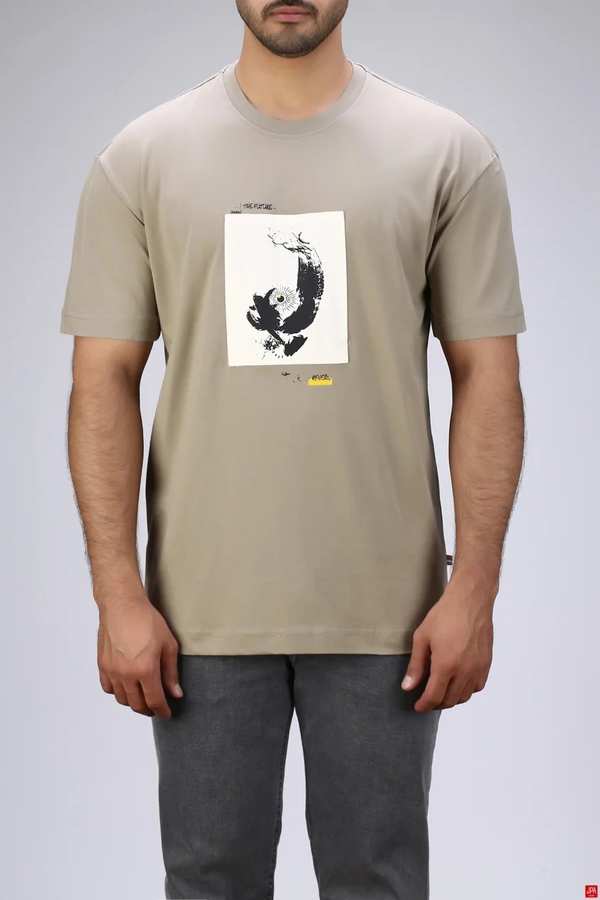 تی شرت مردانه سبز روشن جی پی ای JPA کد 03392