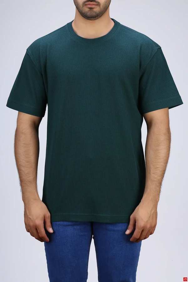 تی شرت مردانه سبز تیره جی پی ای JPA کد 03502