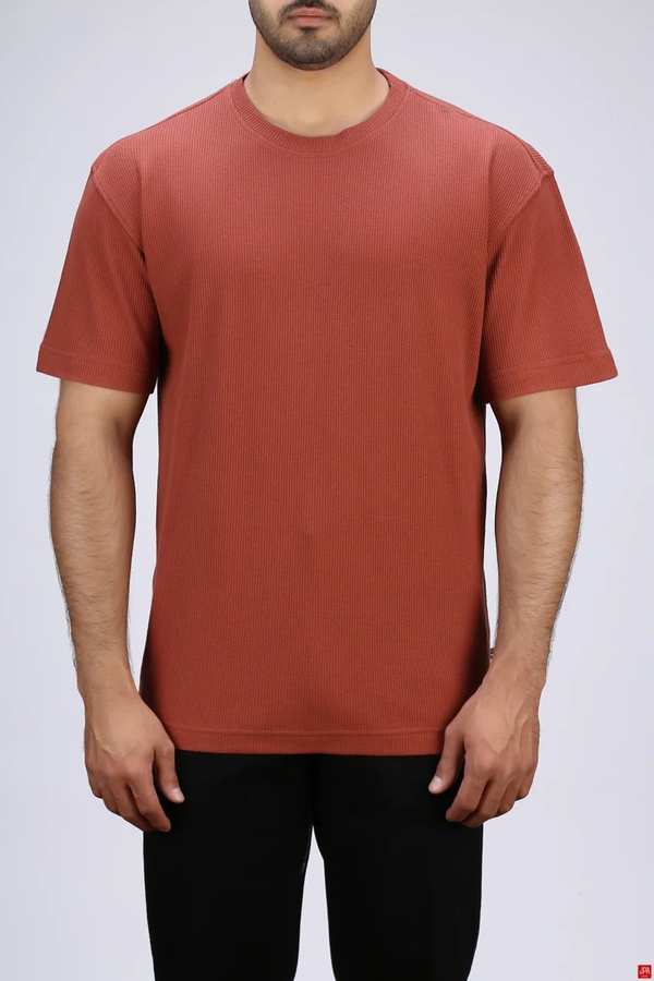 تی شرت مردانه آجری جی پی ای JPA کد 03502