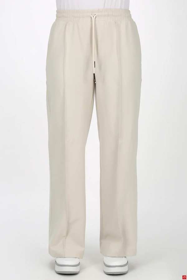 شلوار اسلش زنانه بگ کرم روشن جی پی ای JPA کد 03376