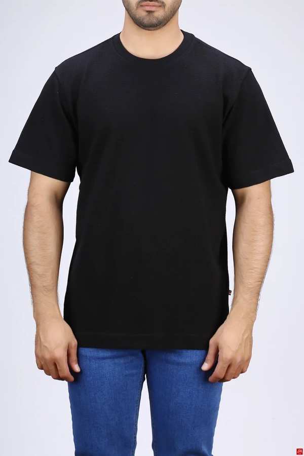 تی شرت مردانه مشکی جی پی ای JPA کد 03533