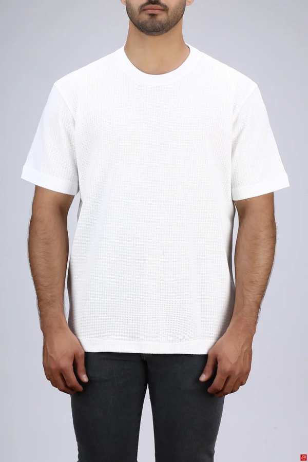تی شرت مردانه شیری جی پی ای JPA کد 03533