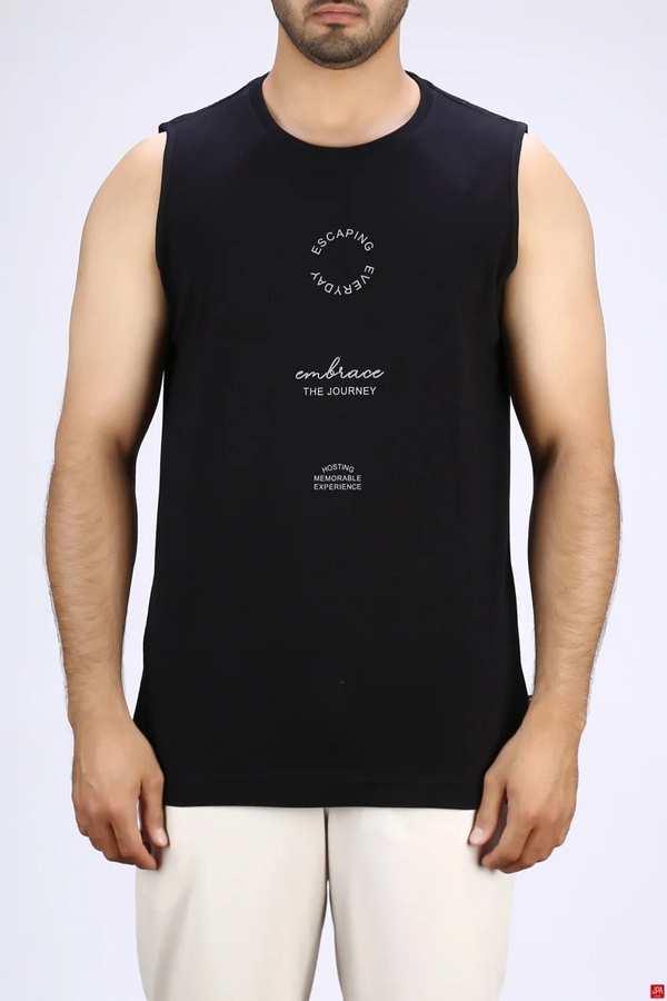 تاپ حلقه ای مردانه مشکی جی پی ای JPA کد 03523