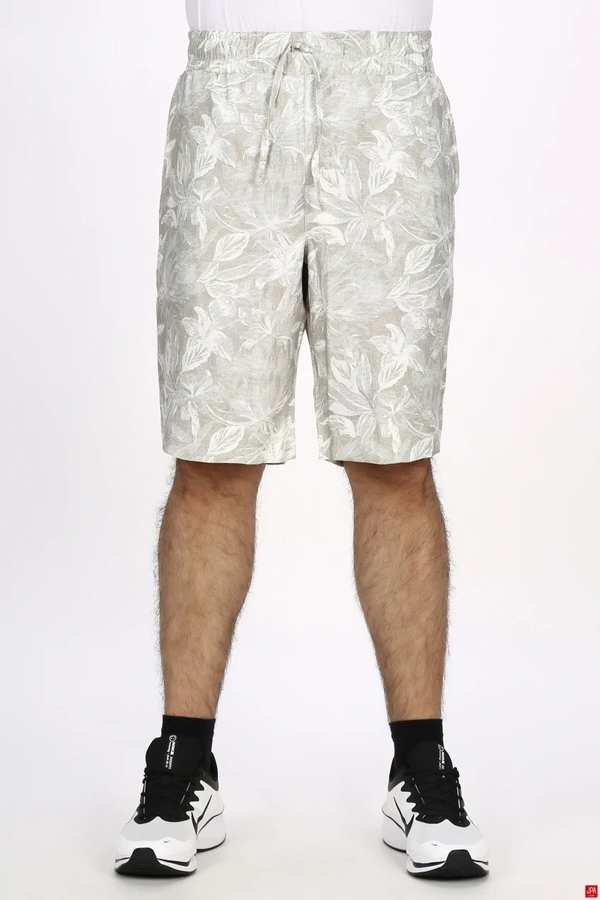 شلوارک مردانه لینن خاکی جی پی ای JPA کد 03535