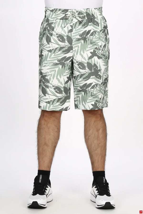 شلوارک مردانه لینن سبز تیره جی پی ای JPA کد 03535