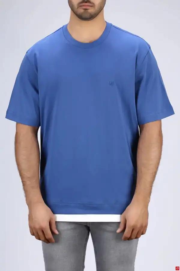 تی شرت مردانه کامفورت آزاد آبی تیره جی پی ای JPA کد 04016