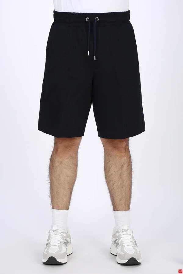 شلوارک مردانه طرح دار سرمه ای جی پی ای JPA کد 03465