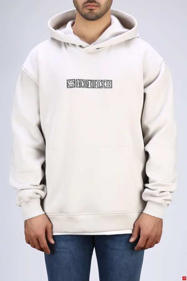 هودی مردانه دورس کلاهدار طوسی روشن جی پی ای JPA کد 03498