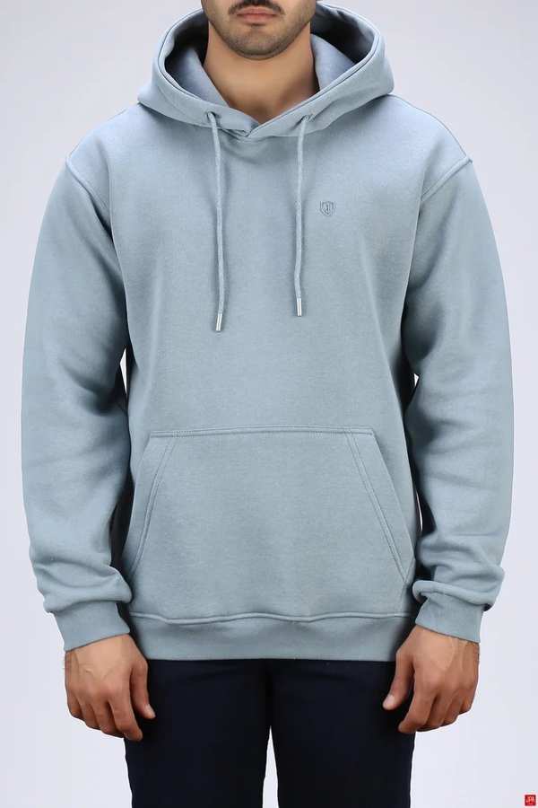 هودی مردانه دورس کلاهدار آبی روشن جی پی ای JPA کد 04007