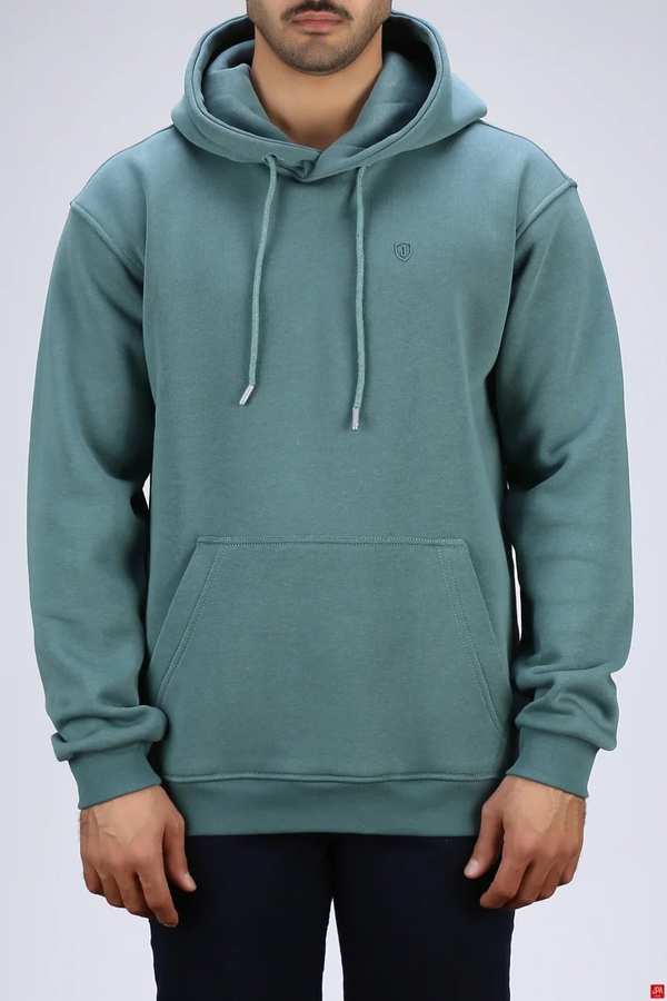 هودی مردانه دورس کلاهدار سبز آبی جی پی ای JPA کد 04007