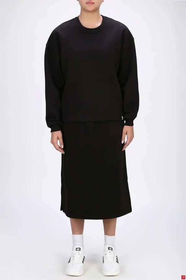 ست بلوز و دامن زنانه دورس مشکی جی پی ای JPA کد 04049