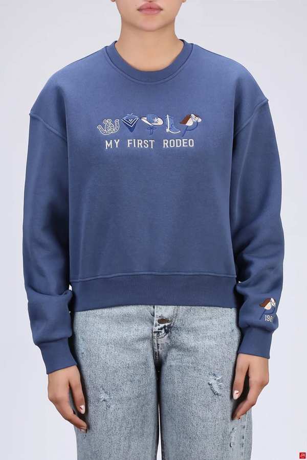 بلوز زنانه دورس آبی تیره جی پی ای JPA کد 04069