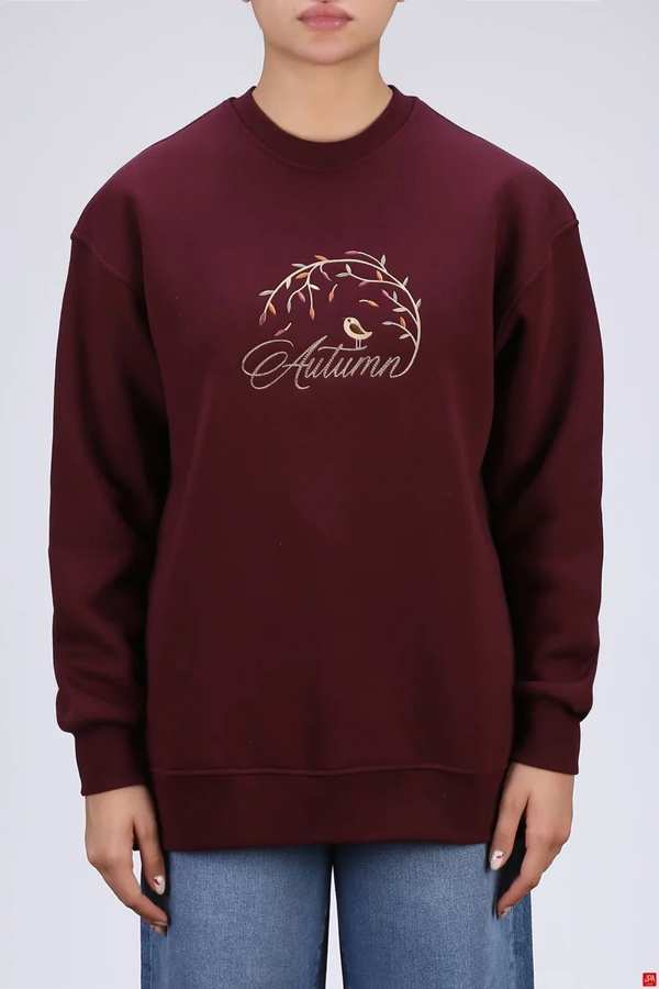 هودی زنانه دورس کلاهدار زرشکی جی پی ای JPA کد 04077