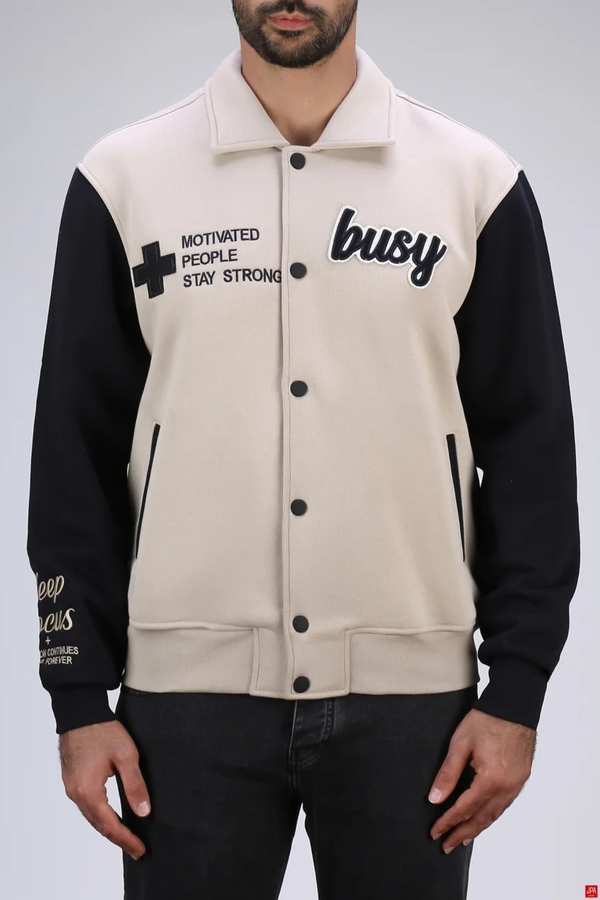 سویشرت بامبر مردانه دورس خاکی جی پی ای JPA کد 04015