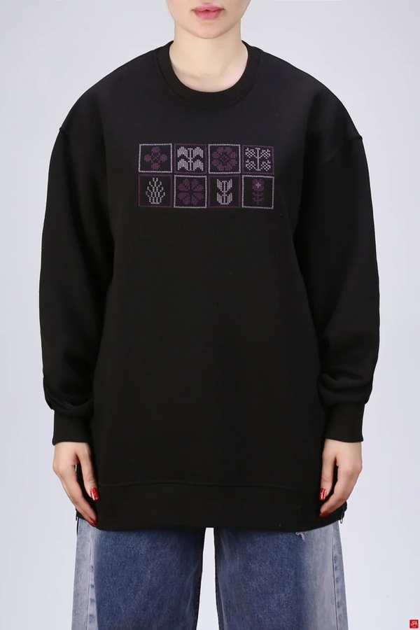 بلوز زنانه دورس مشکی جی پی ای JPA کد 04070