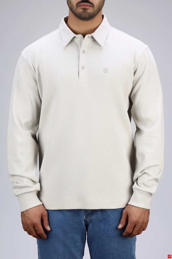 بلوز مردانه خاکی جی پی ای JPA کد 04090