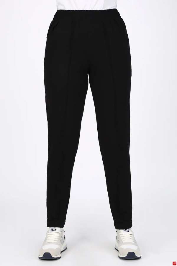 شلوار اسلش زنانه اسلیم مشکی جی پی ای JPA کد 04113