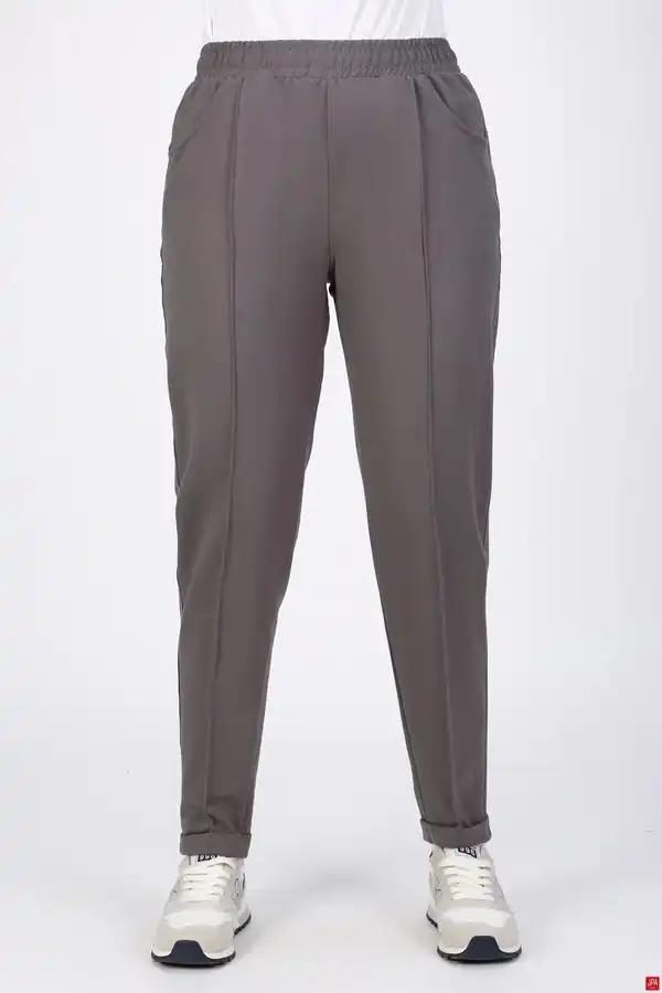 شلوار اسلش زنانه اسلیم طوسی تیره جی پی ای JPA کد 04113