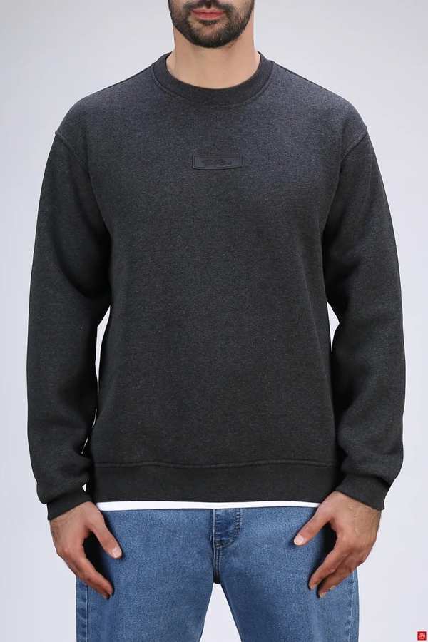 بلوز مردانه دورس ملانژ تیره جی پی ای JPA کد 04099