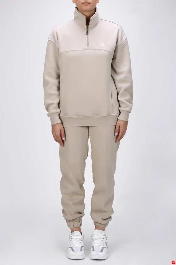 ست بلوز و شلوار زنانه دورس کرم روشن جی پی ای JPA کد 04076