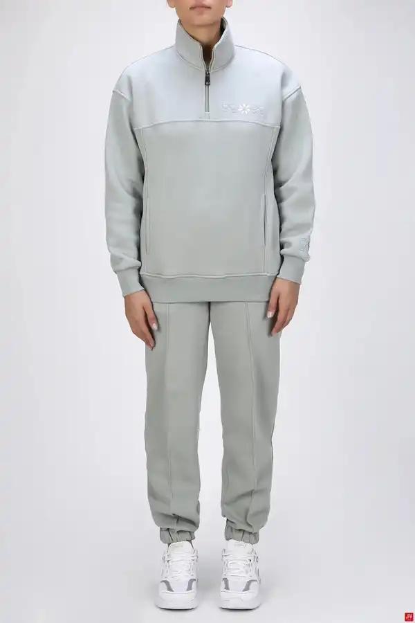 ست بلوز و شلوار زنانه دورس سبز طوسی جی پی ای JPA کد 04076