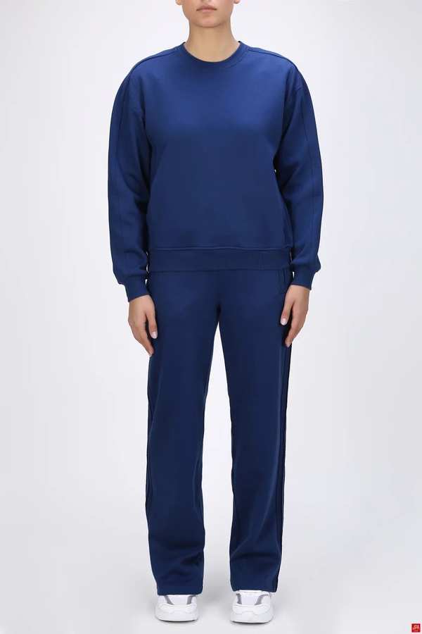 ست بلوز و شلوار زنانه آبی تیره جی پی ای JPA کد 04130