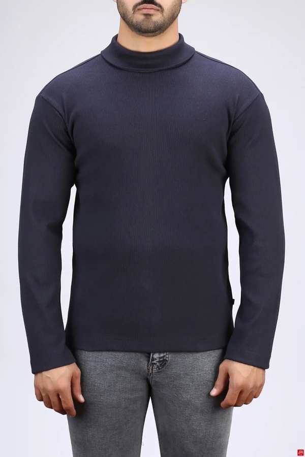 بلوز مردانه یقه اسکی جذب زغالی جی پی ای JPA کد 04105