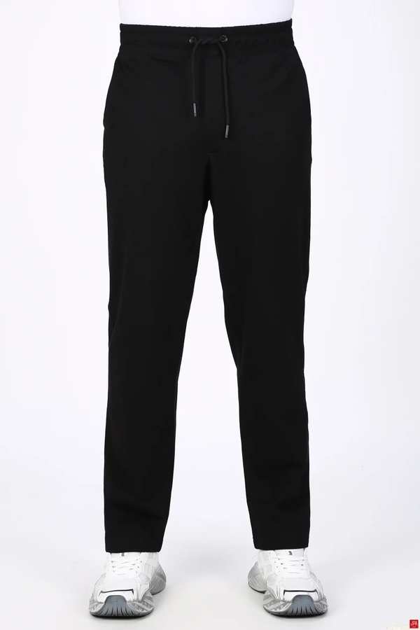 شلوار اسلش مردانه کامفورت مشکی جی پی ای JPA کد 04114