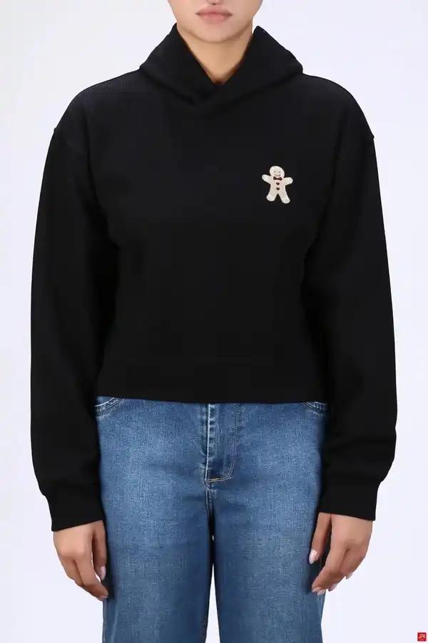 هودی زنانه مشکی جی پی ای JPA کد 04162