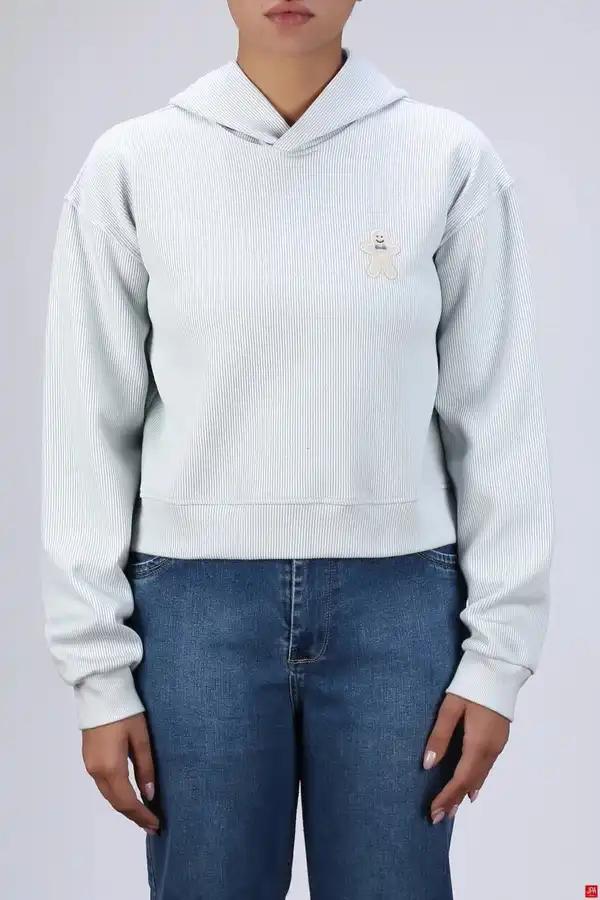 هودی زنانه طوسی روشن جی پی ای JPA کد 04162