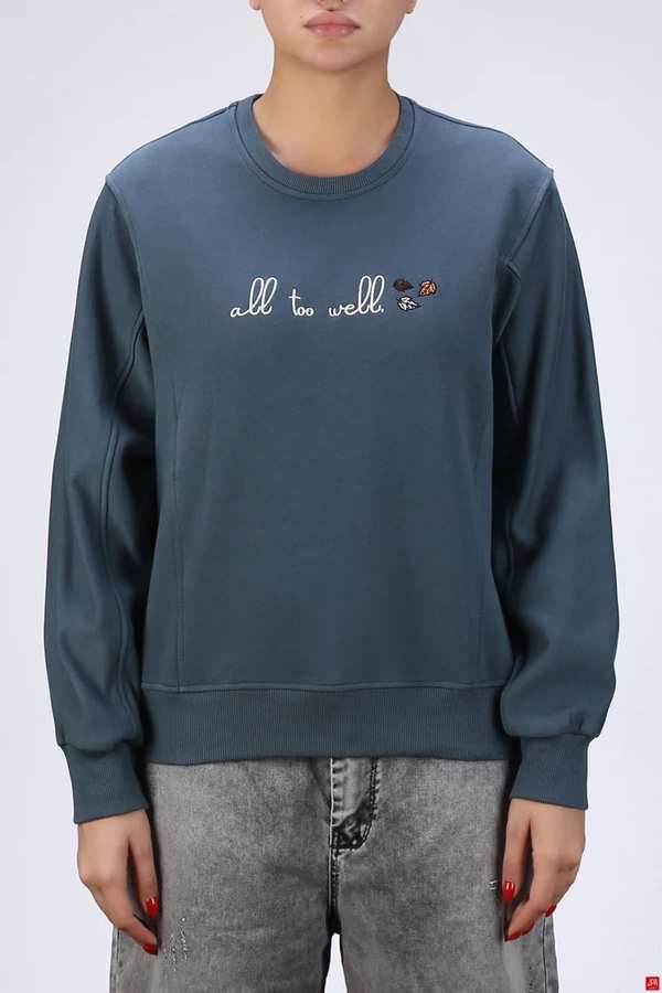 بلوز زنانه دورس آبی تیره جی پی ای JPA کد 04136