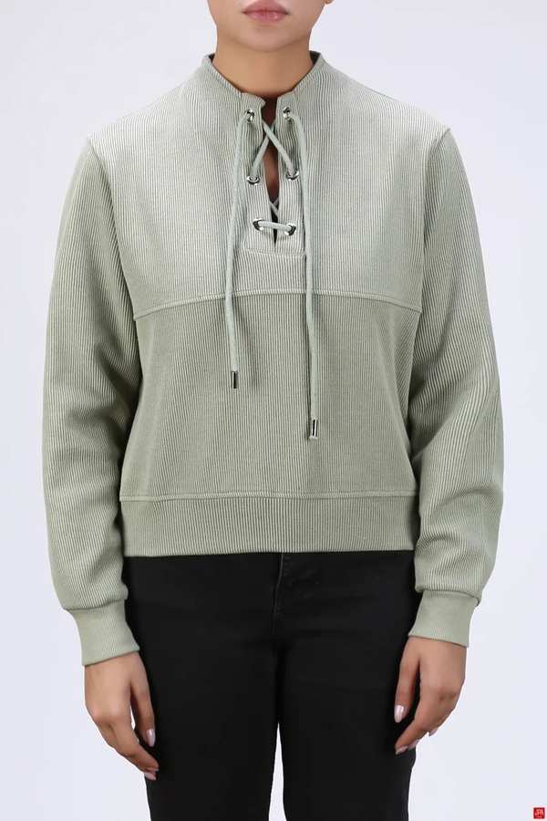 بلوز زنانه سبز روشن جی پی ای JPA کد 04151