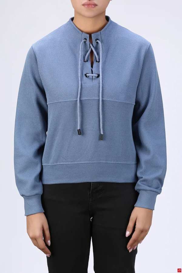 بلوز زنانه آبی تیره جی پی ای JPA کد 04151