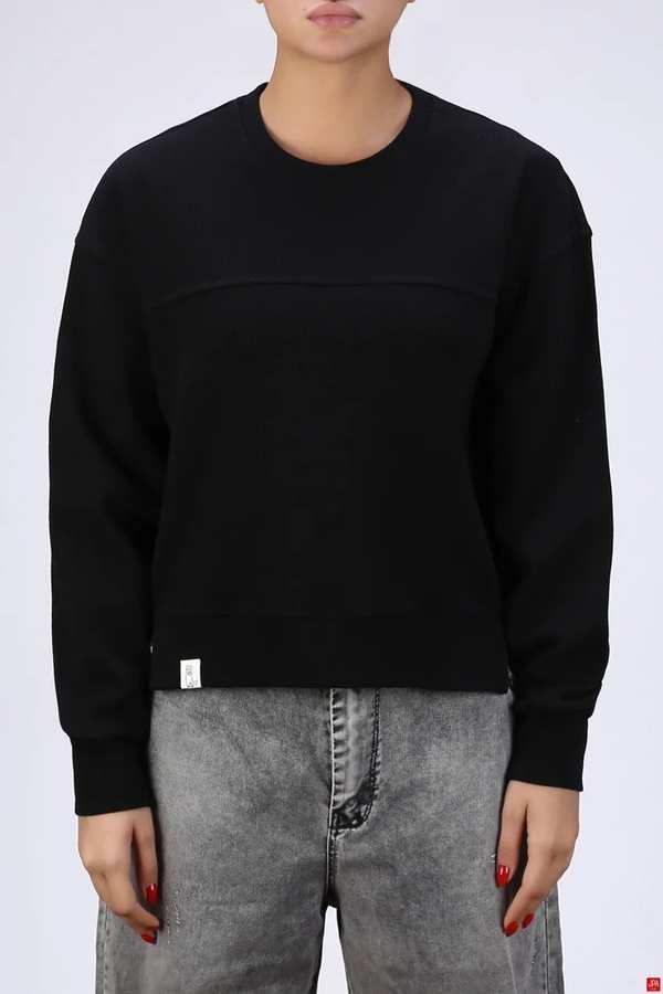 بلوز زنانه مشکی جی پی ای JPA کد 04129