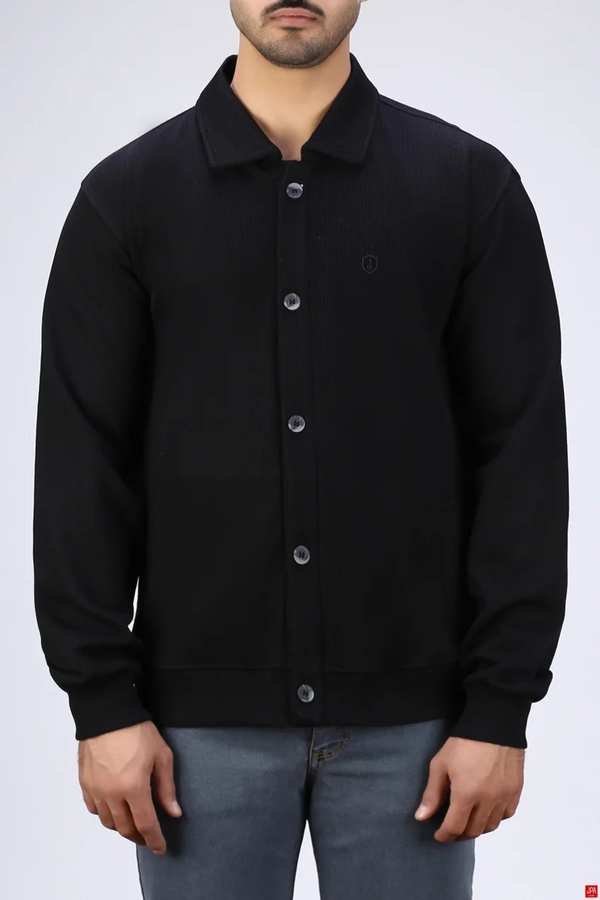 سویشرت مردانه مشکی جی پی ای JPA کد 04158