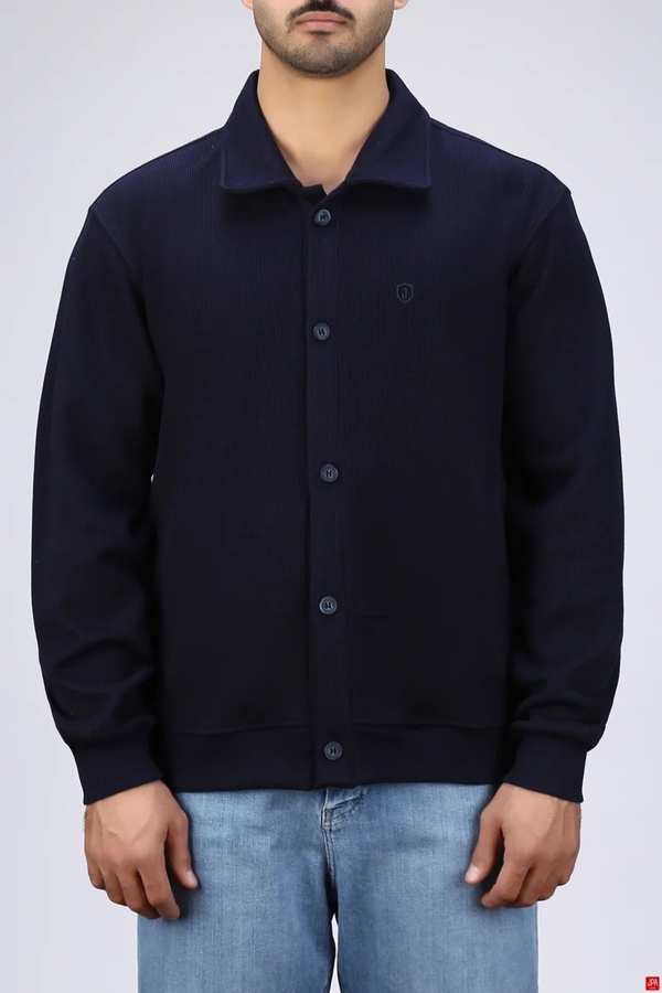 سویشرت مردانه سرمه ای جی پی ای JPA کد 04158