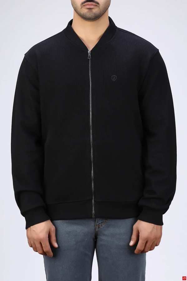 سویشرت مردانه مشکی جی پی ای JPA کد 04157