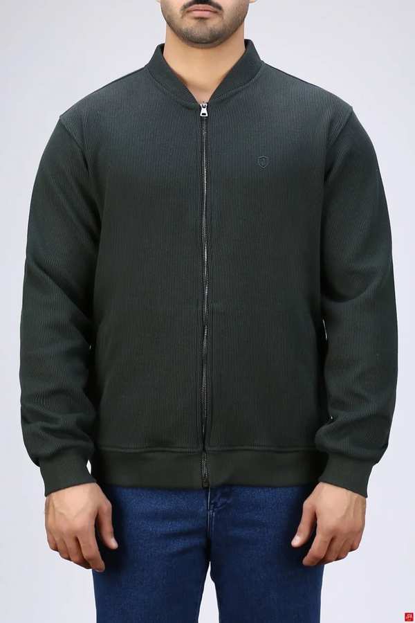 سویشرت مردانه سبز تیره جی پی ای JPA کد 04157