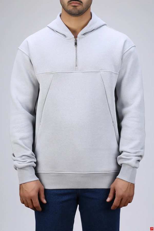 هودی مردانه دورس طوسی روشن جی پی ای JPA کد 04183