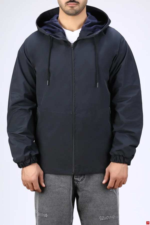 کاپشن مردانه سرمه ای جی پی ای JPA کد 04170