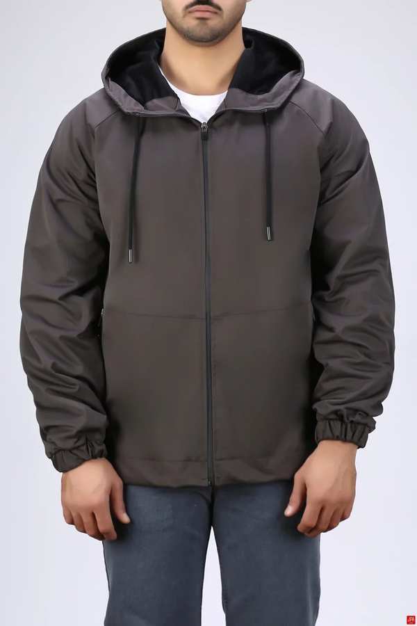 کاپشن مردانه زغالی جی پی ای JPA کد 04170