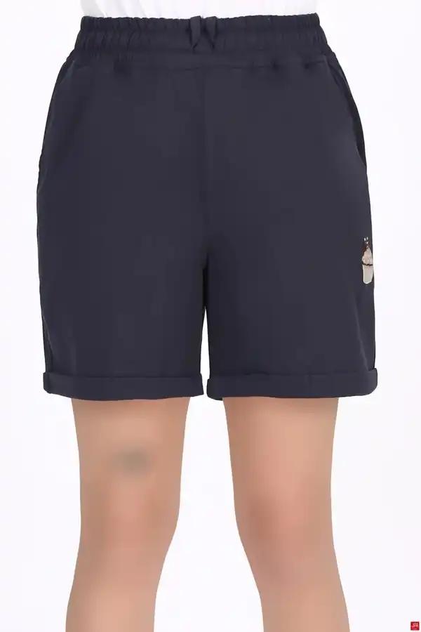 شلوارک زنانه راحتی گلدوزی رگولار جی پی ای JPA کد - 04265