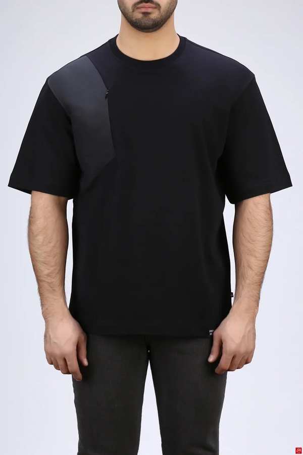 تیشرت مردانه یقه گرد ساده رگولار جی پی ای JPA کد - 04275