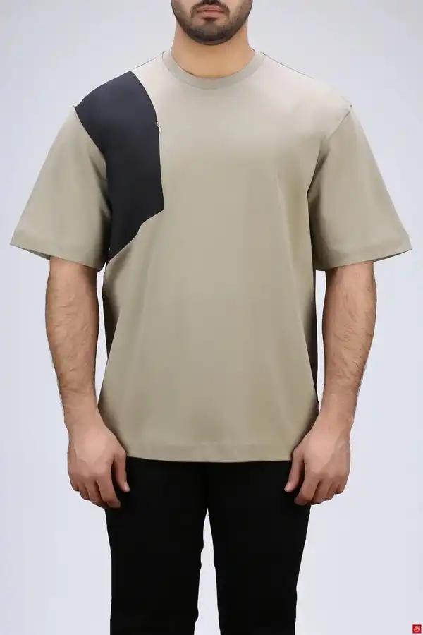 تیشرت مردانه یقه گرد ساده رگولار جی پی ای JPA کد - 04275