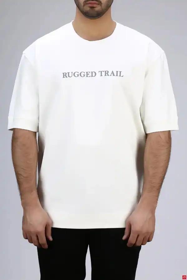 تیشرت مردانه یقه گرد چاپی جی پی ای JPA کد - 04283