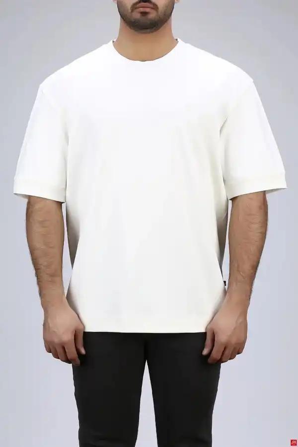 تیشرت مردانه یقه گرد بیسیک جی پی ای JPA کد - 04301