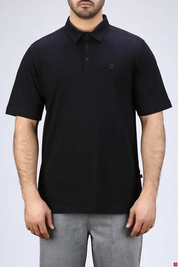 پولوشرت مردانه یقه دار ساده رگولار جی پی ای JPA کد - 04311