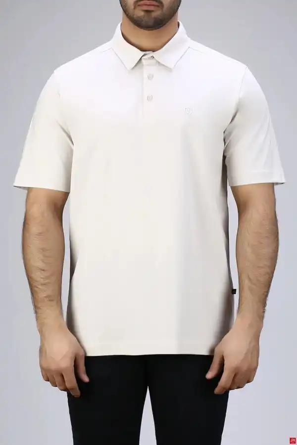 پولوشرت مردانه یقه دار ساده رگولار جی پی ای JPA کد - 04311