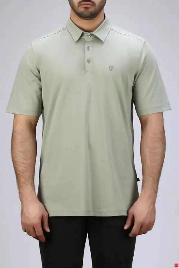 پولوشرت مردانه یقه دار ساده رگولار جی پی ای JPA کد - 04311