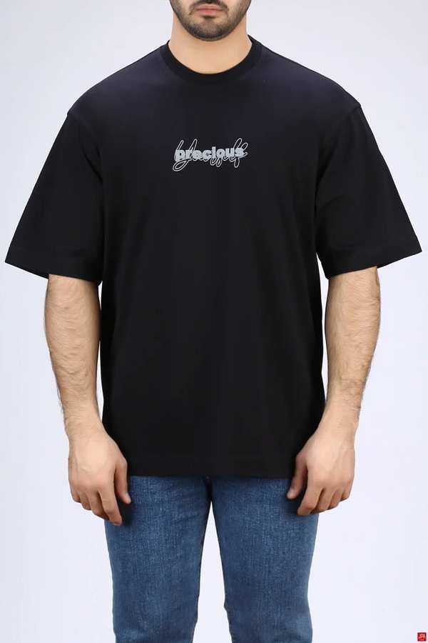 تیشرت مردانه یقه گرد چاپی جی پی ای JPA کد - 04327